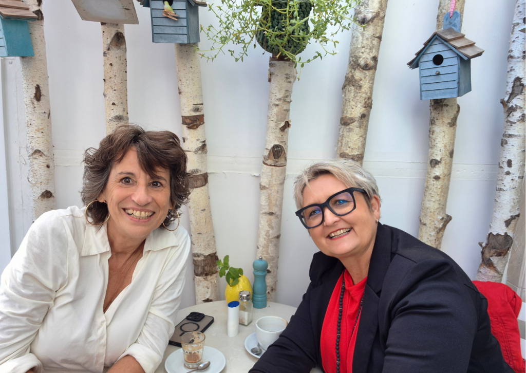 Gisa Steeg und Michaela Schiffer