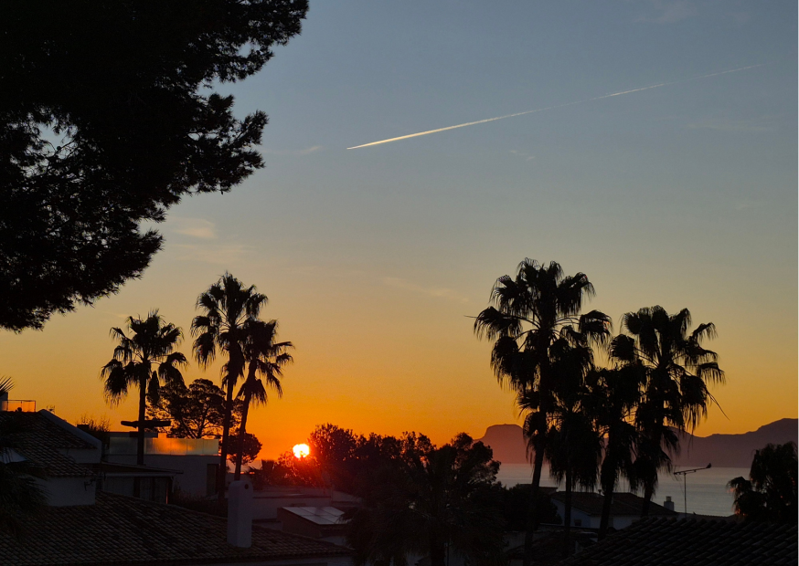 Sonnenaufgang, Gisa Steeg