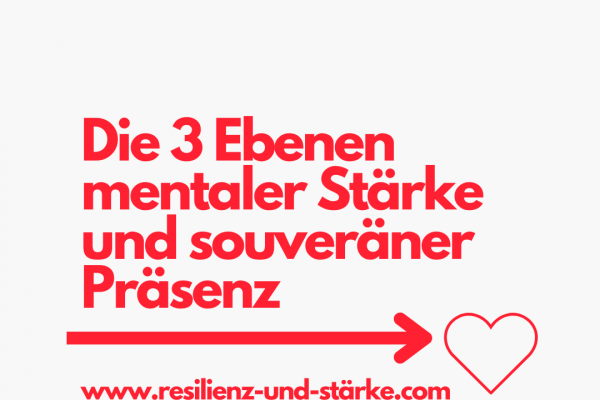 Die 3 Ebenen mentaler Stärke und souveräner Präsenz